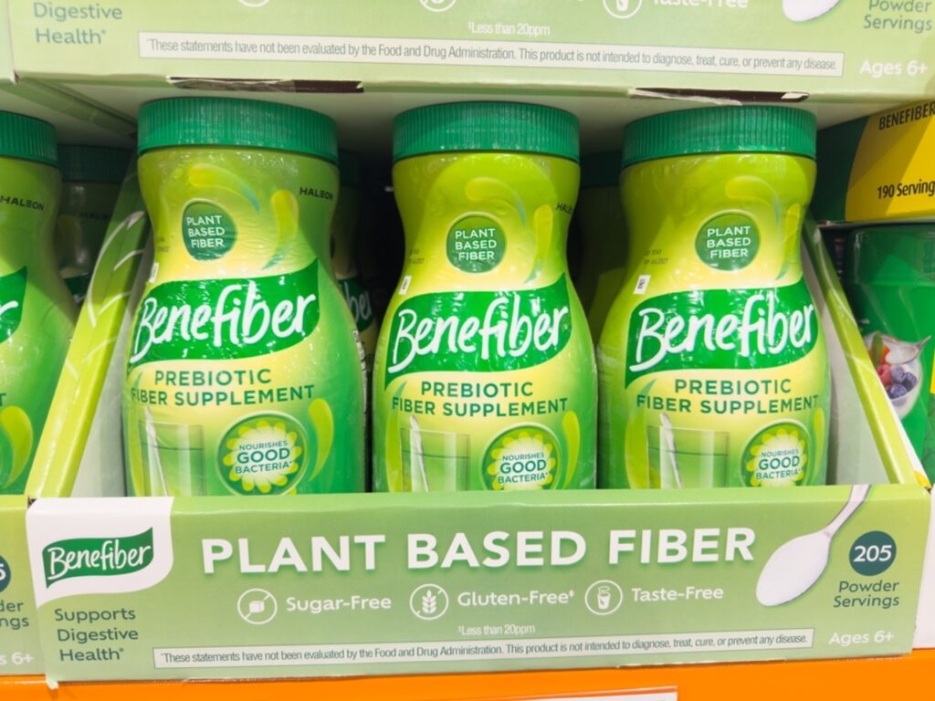 Dietary Fiber label