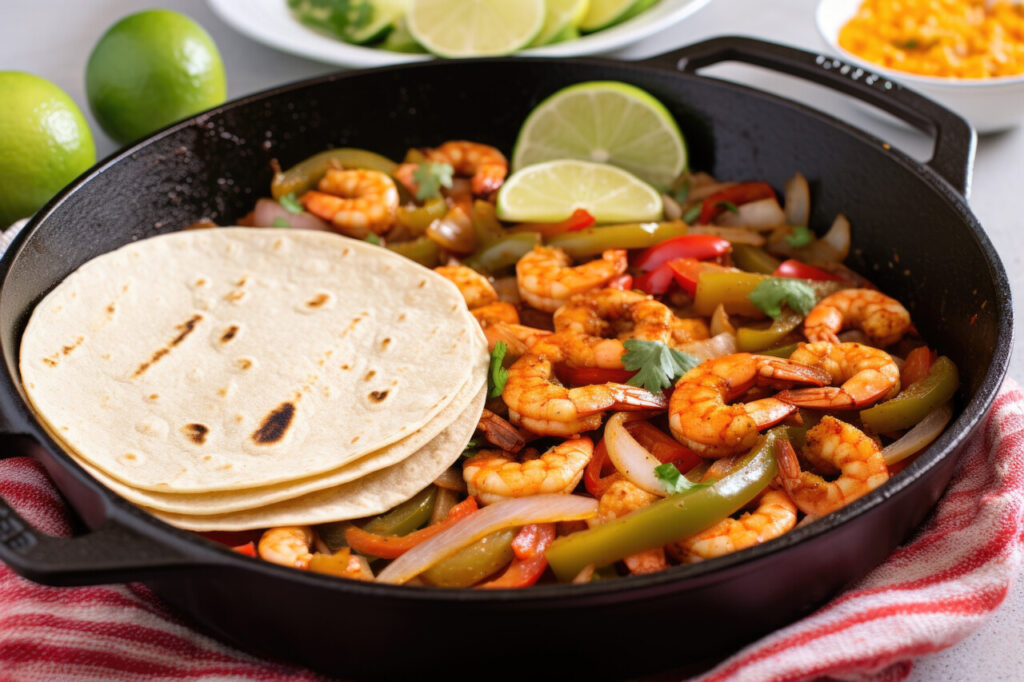 Shrimp Fajitas