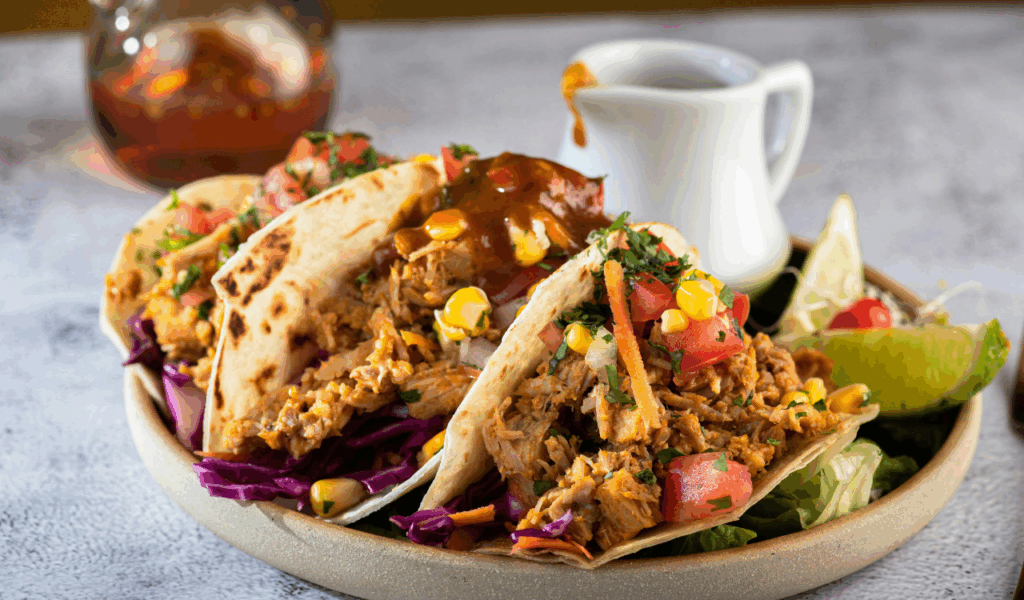 Tacos with Pre-Cooked Protein