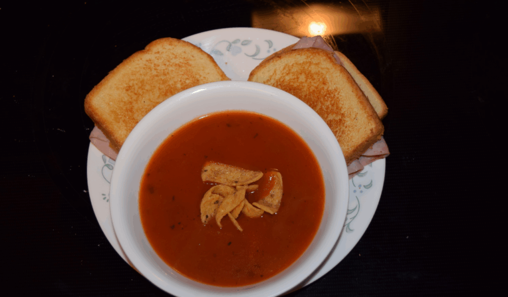 Grilled Cheese and Tomato Soup