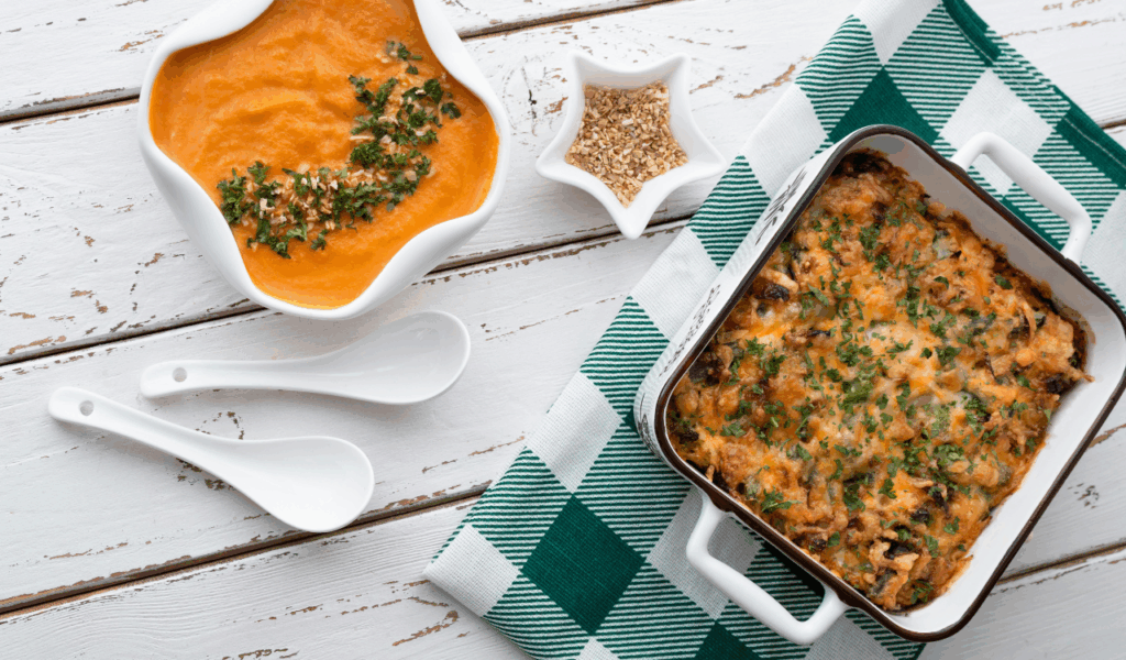 Vegetable and Lentil Casserole