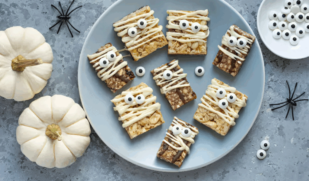 Mummy Rice Krispie treats