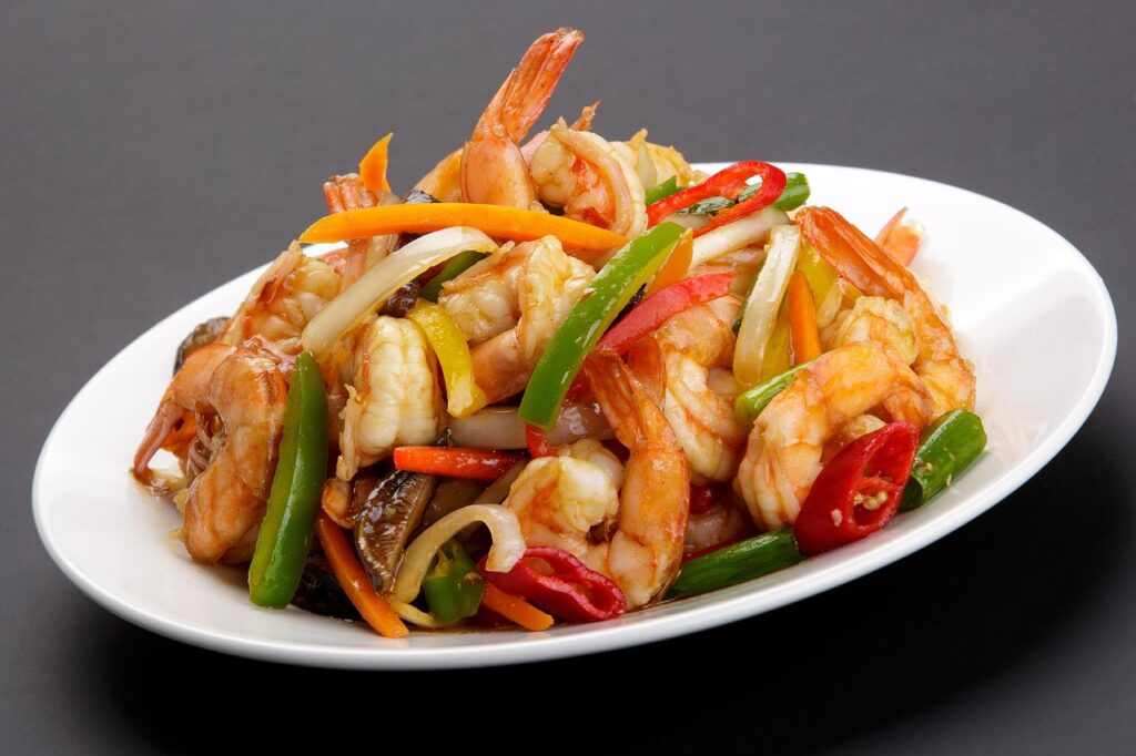 Shrimp Stir-Fry with Vegetables