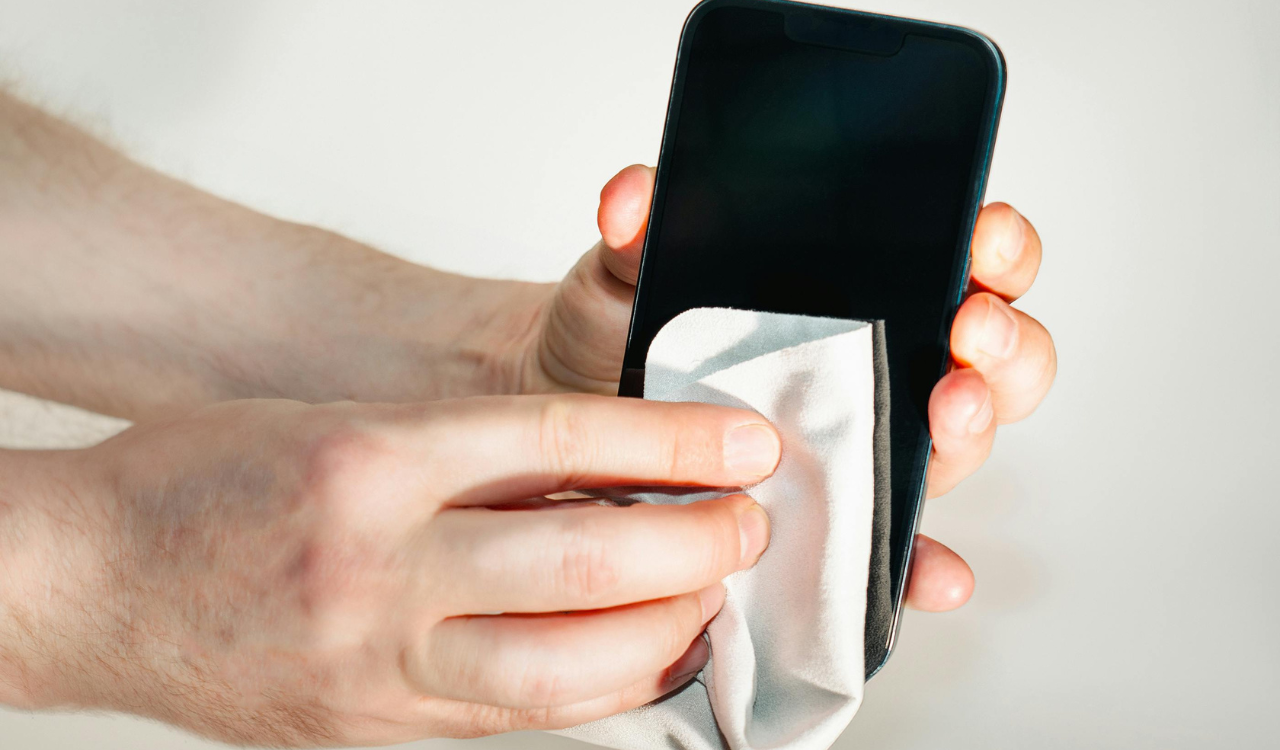 Use Coffee Filters to Wipe Screens