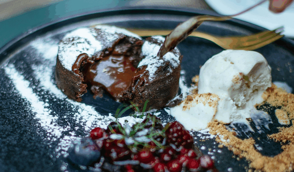 Cursed Cauldron Chocolate Lava Cakes 