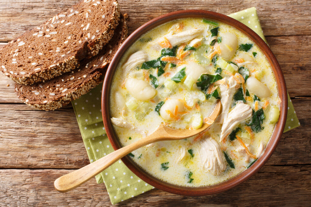 Creamy Tuscan Chicken Soup