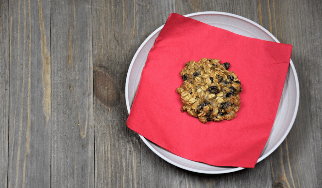 Oatmeal Raisin Drop Cookies