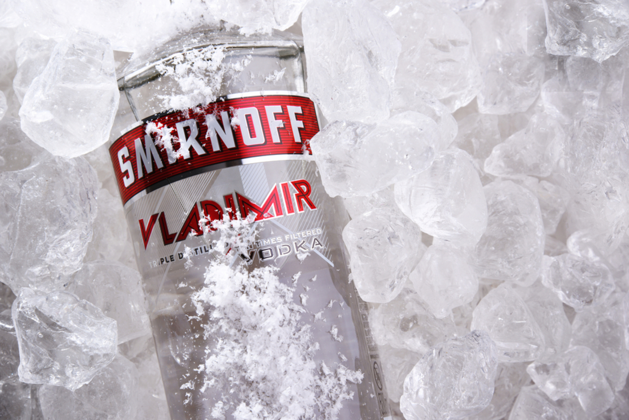 Vodka in Ice