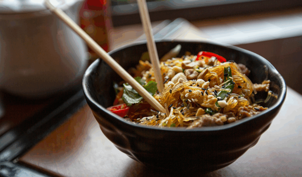 Thai Peanut Noodle Bowl