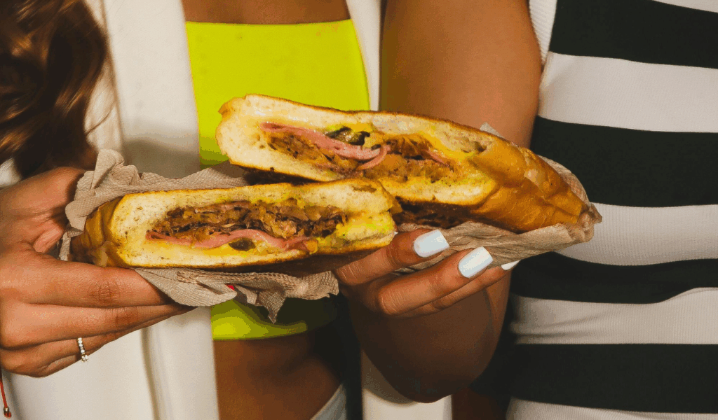 Mustard Slaw & Ham Slider