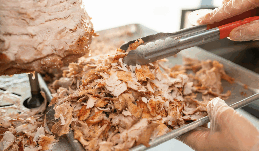 Shredding Chicken for Tacos or Salads