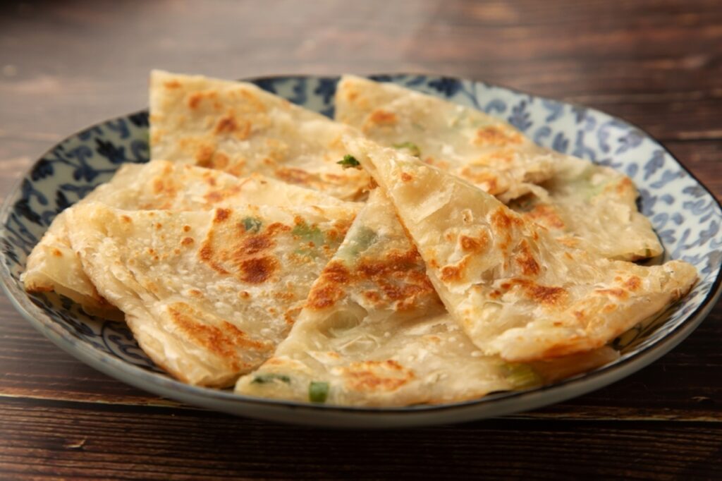 Taiwanese Green Onion Pancakes