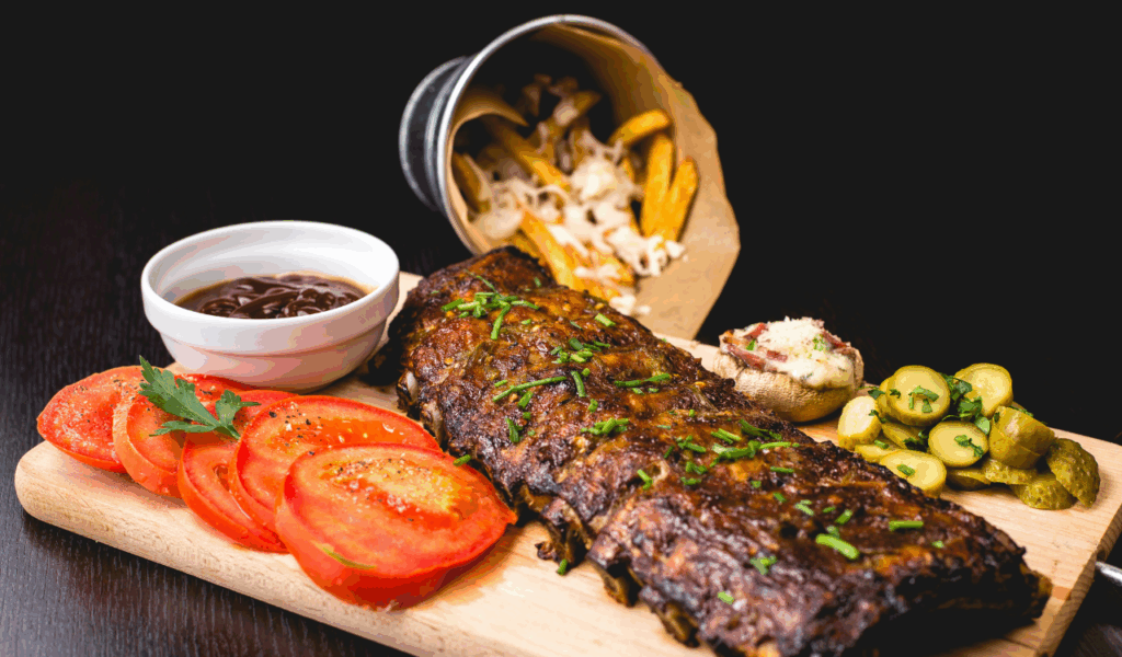 Kansas City-Style Sauce & Pork Ribs