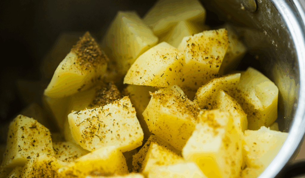 Mashing While Potatoes Are Cold