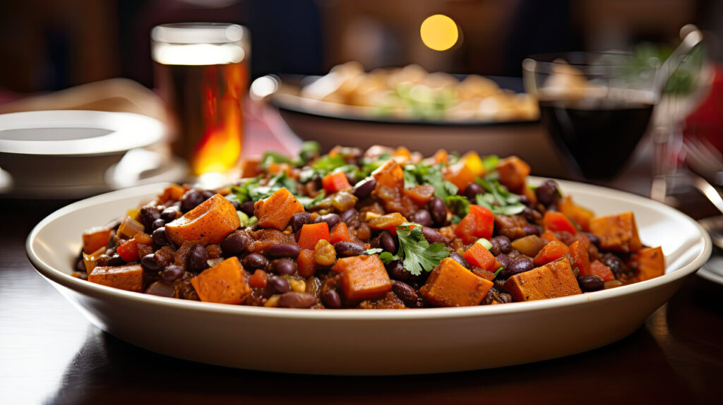 Sweet Potato & Black Bean Tex-Mex Salad