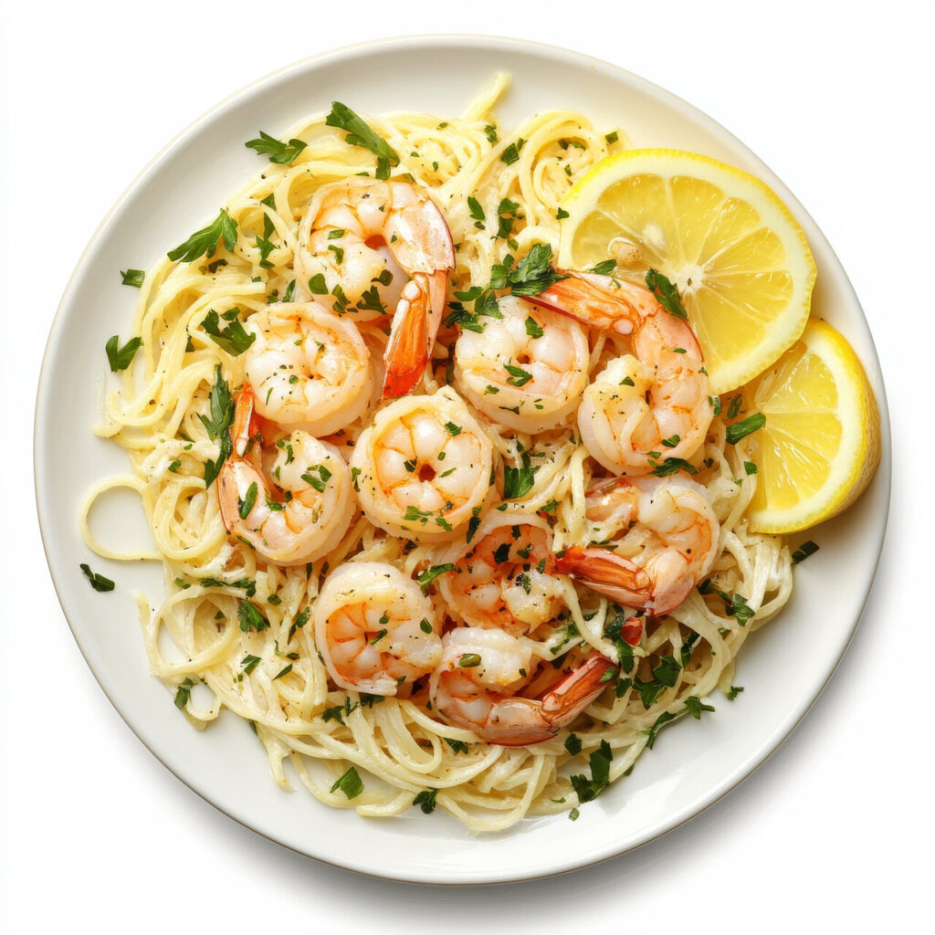 Shrimp Scampi, One-Pan Version