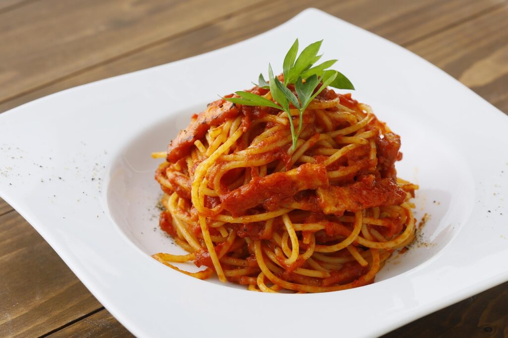 Pasta in Jar Sauce