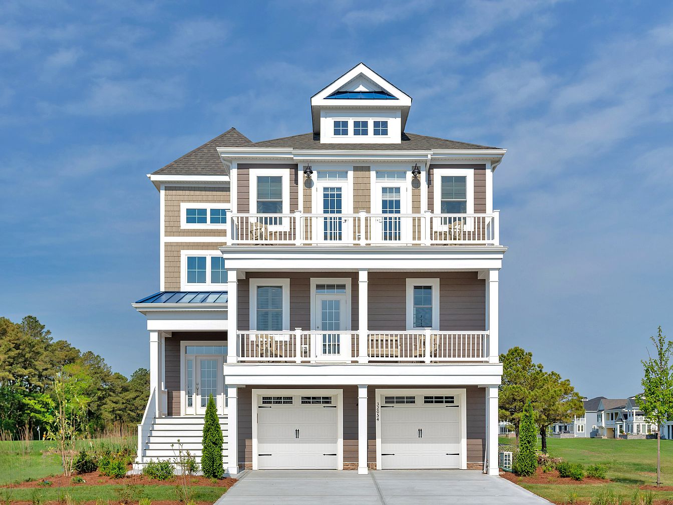 Step Inside a Striking Home in Bethany Beach, Delaware With a Stunning Exterior, and Innovative Floor Plan