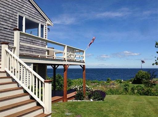 Charming 1900 Seaside Cottage in Gloucester, Massachusetts With Breathtaking Panoramic Atlantic Views and Expansive Deck