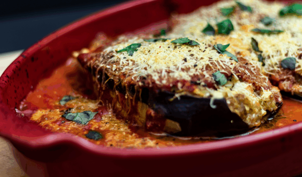 Baked Eggplant with Tomato Sauce