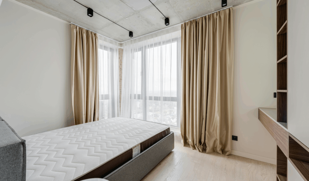Use Thick Curtains to Keep Warmth In