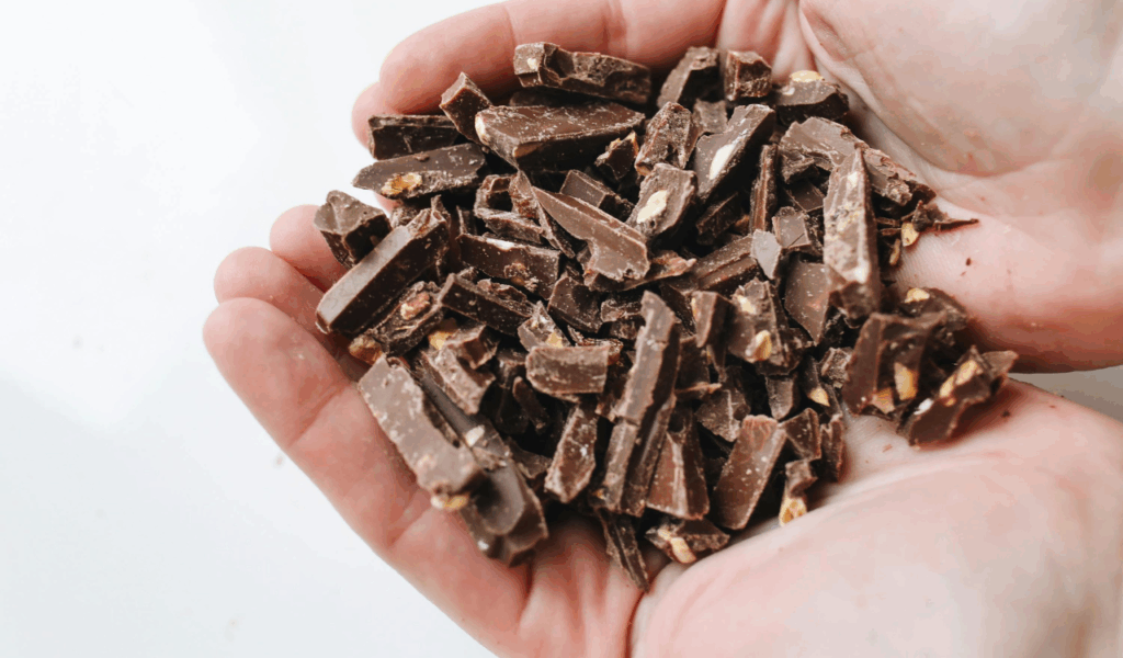 Fold in Dark Chocolate Chunks