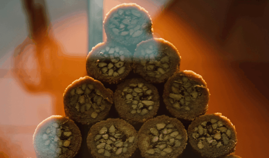 Nut-Studded Sweet Rolls