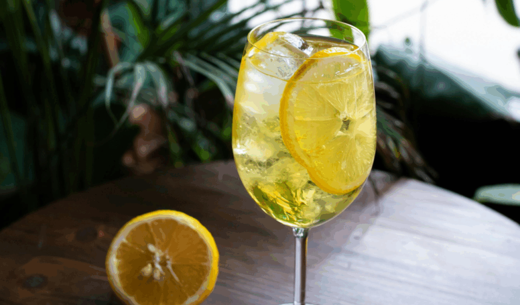 Lemon Sorbet Spritz