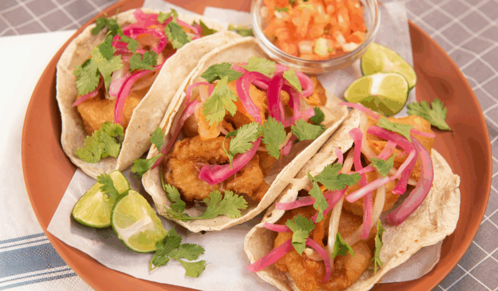 Air Fryer Fish Tacos