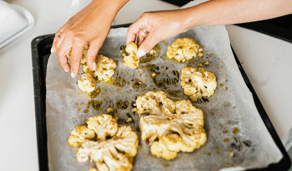 Air Fryer Cauliflower Bites