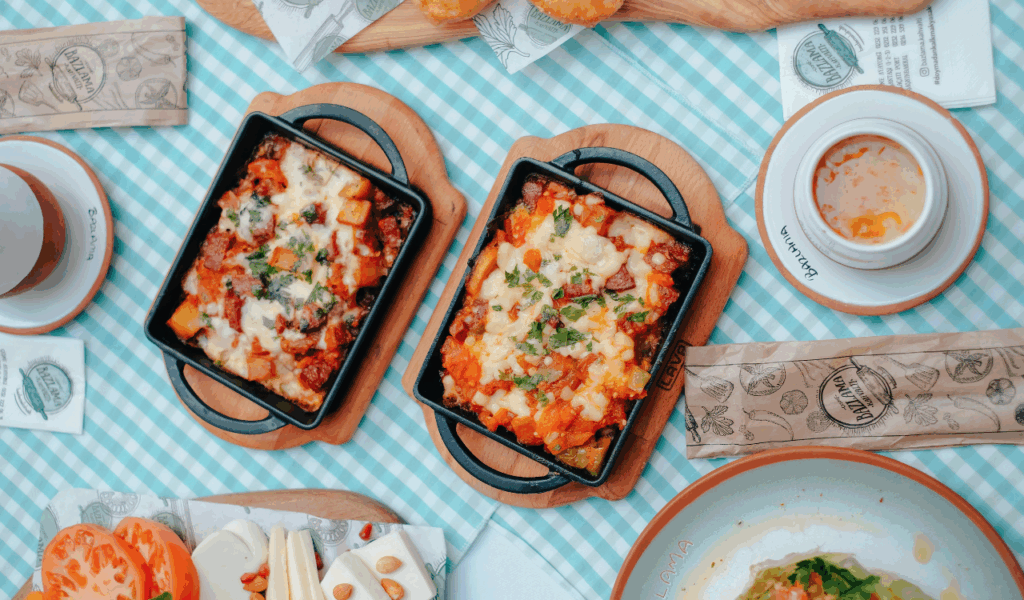 Classic Cheesy Vegetable Bake