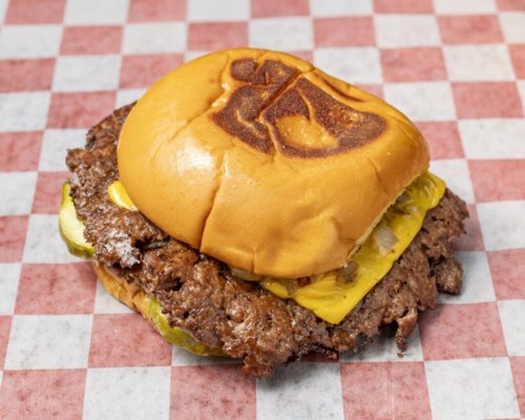 7th Street Burger Double Cheeseburger