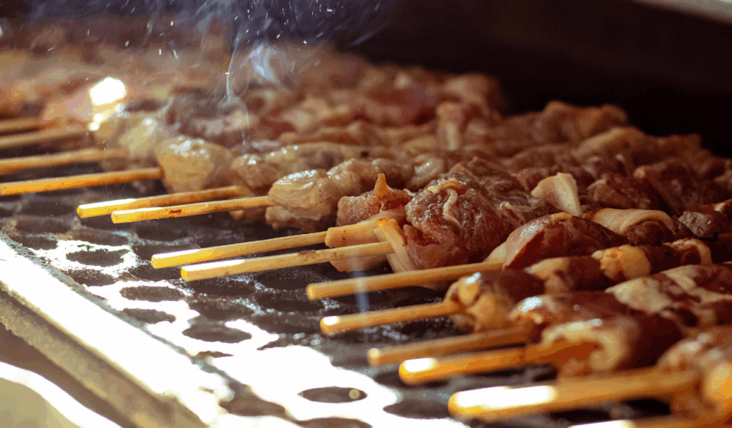 Meatball and Mozzarella Skewers