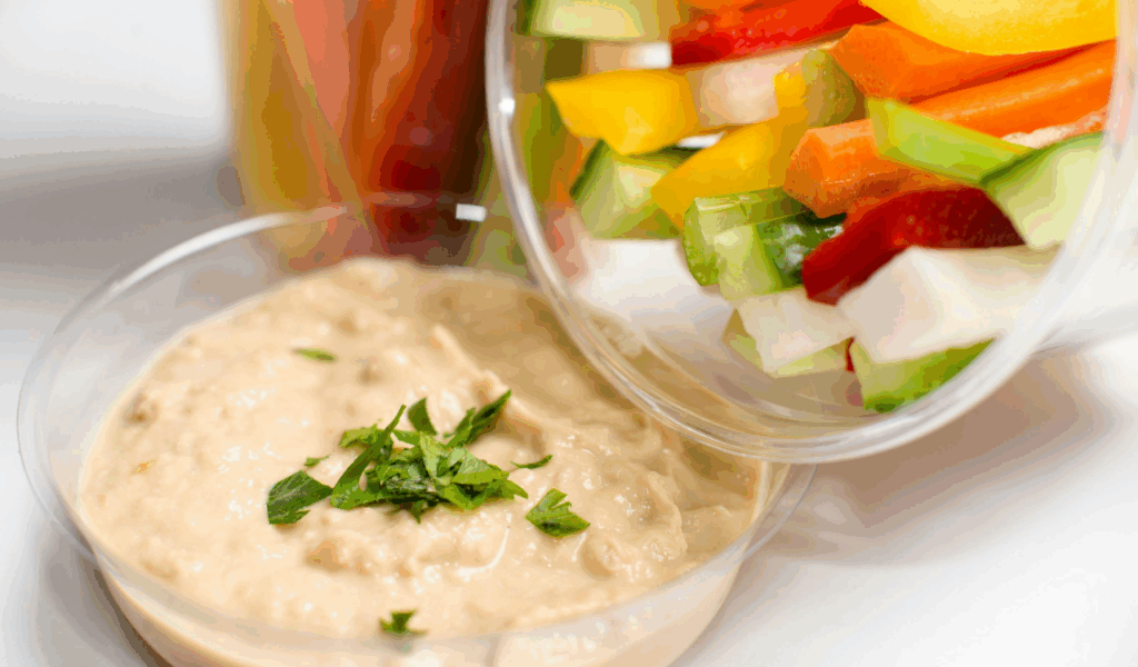 Veggie Sticks with Hummus