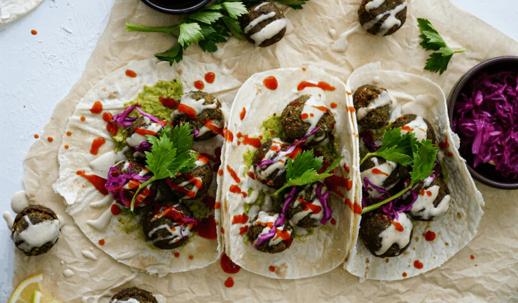 Mediterranean Hummus Wrap