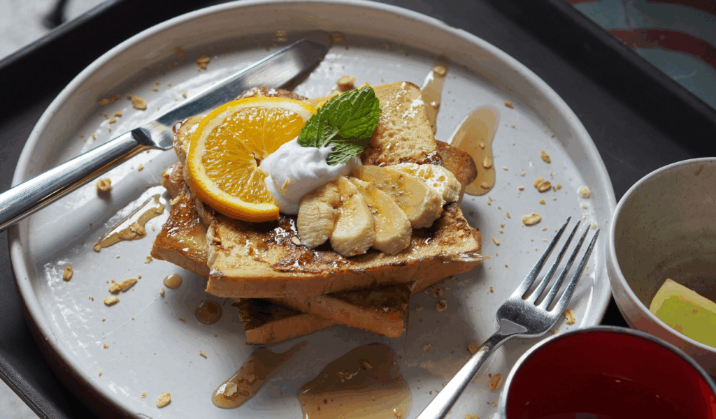 Caramelized Banana French Toast