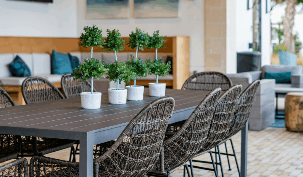 Create Zones for Dining and Relaxation