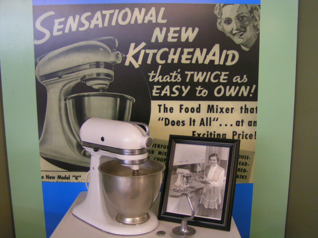 Vintage KitchenAid stand mixers
