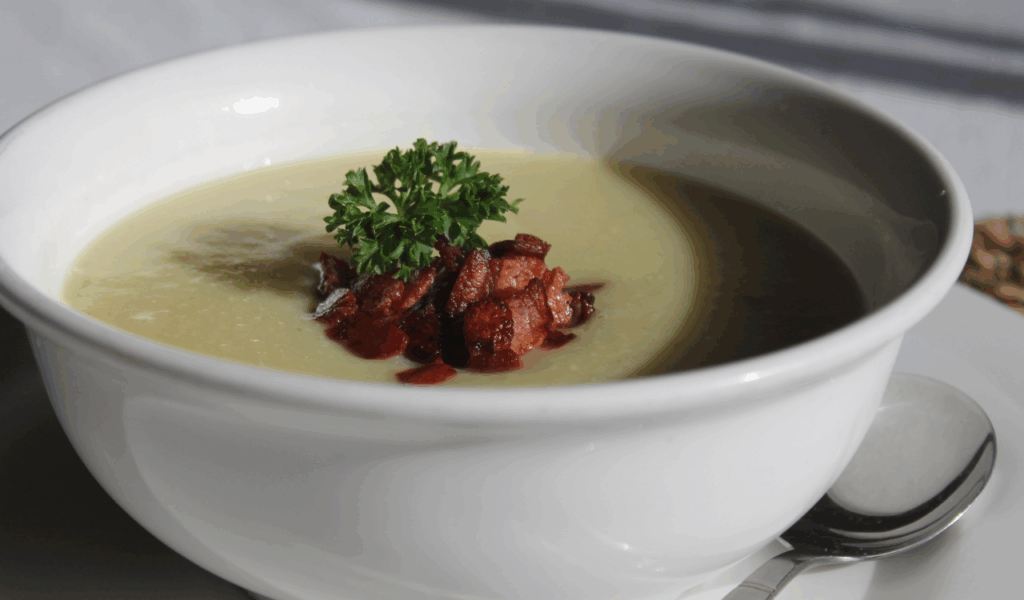 Creamy Leek & Potato Spring Soup