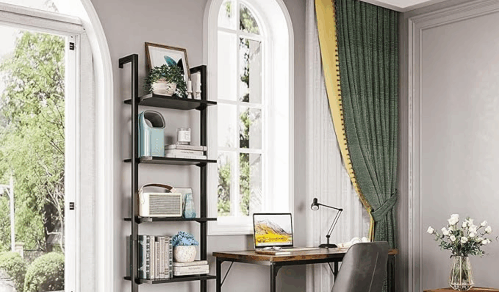 Ladder-Style Wall Shelves