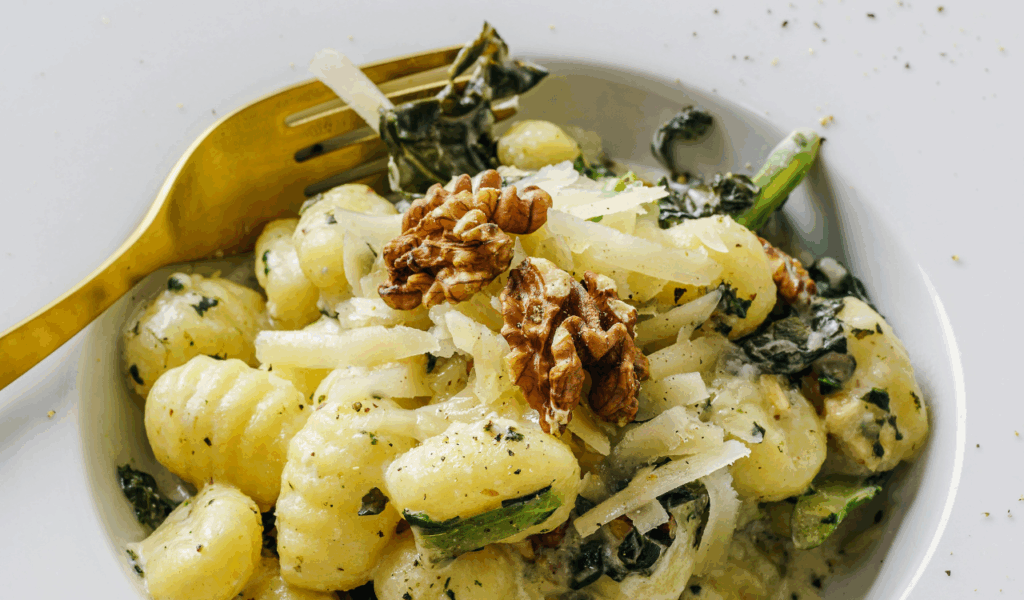 Creamy Pesto Gnocchi