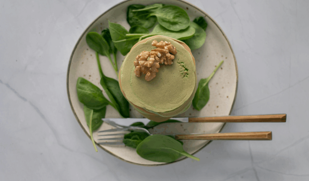 Spinach & Herb Savoury Pancakes