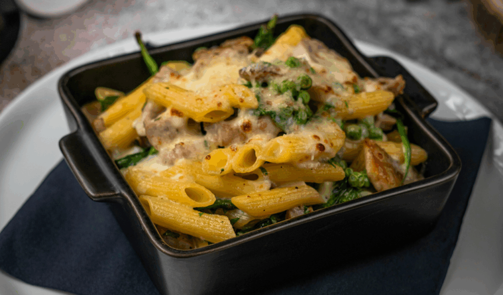 Baked Pasta with Vegetables