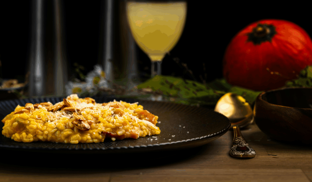 Pumpkin and Sage Risotto
