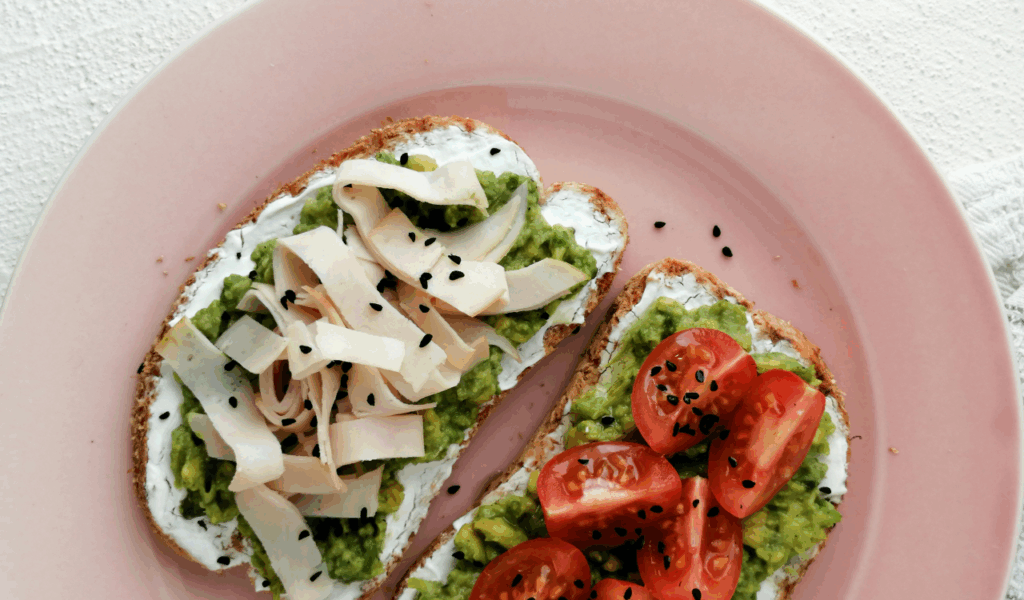 Turkey Sandwiches With Fresh Add Ins