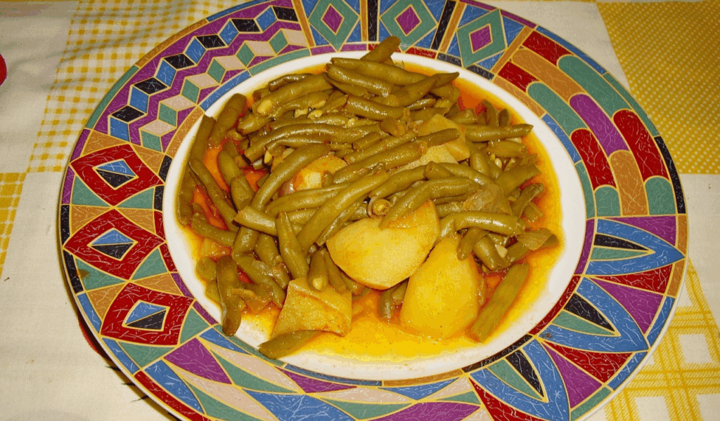 Stuffed Sweet Potatoes with Beans