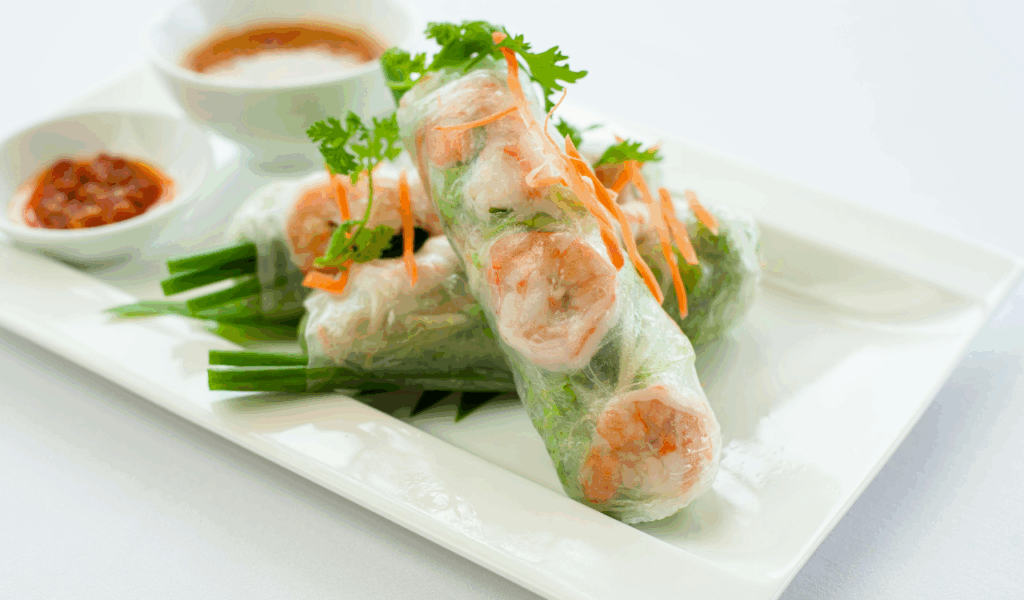 Simple Rice Paper Rolls