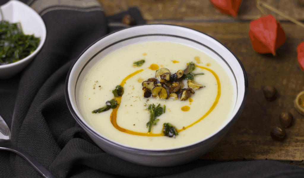 Spicy Coconut Curry Brothy Bowl