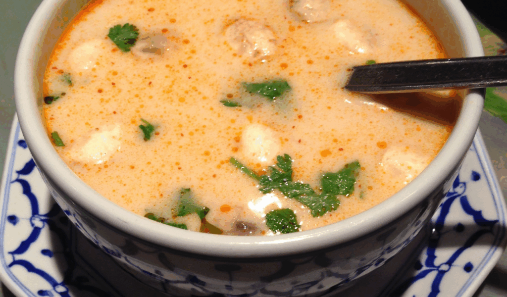 Thai Coconut Chicken Soup