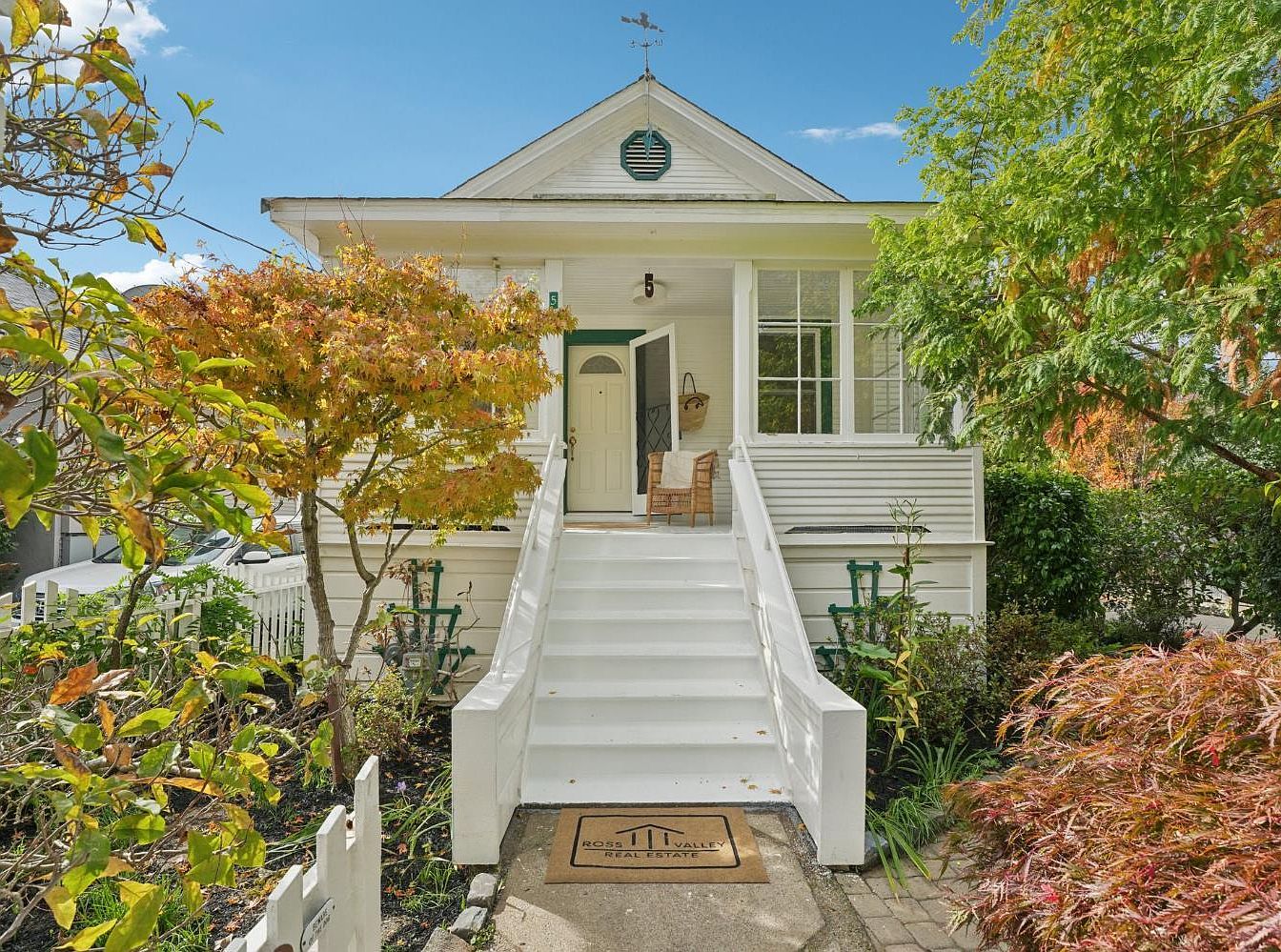 1908 Cottage in San Anselmo, California With Expansive Gardens, and a Historic Legacy as One of the Neighborhood’s First Homes